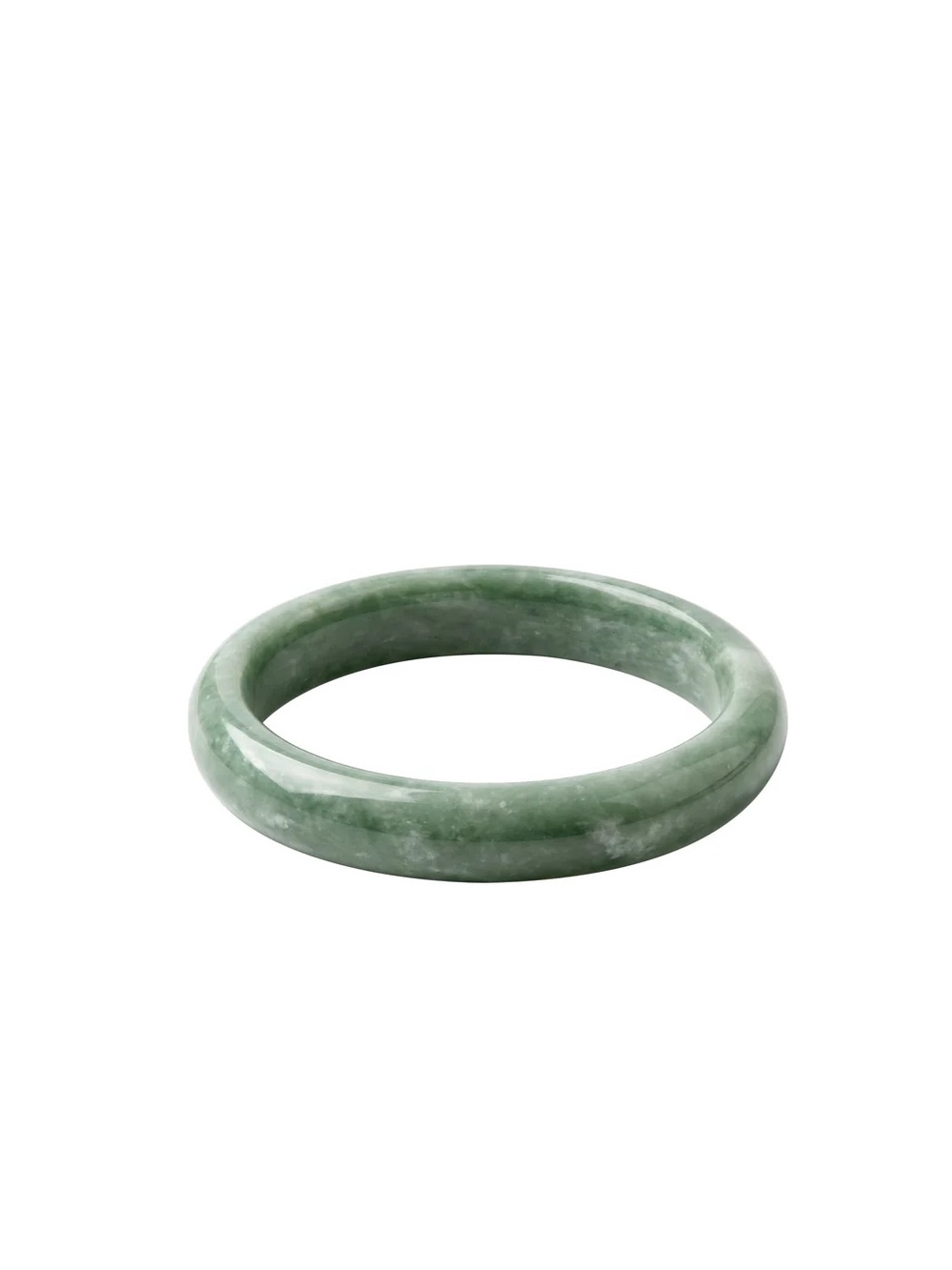 NWOT Authentic Jade Green Ring, Sz 9